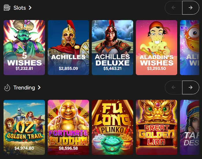 Slotastic Casino Games